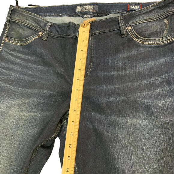 Silver SUKI Black Label - FIT like size 16/18!! W20 L31 - Picture 8 of 12